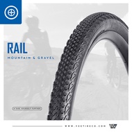 [VEE TIRE] RAIL 27.5” X 1.95, XC MOUNTAIN BIKE MTB 650B GRAVEL ROAD BIKE, DCC, TUBELESS READY, FOLDI