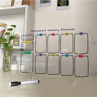 Acrylic Weekly Planner Custom / To Do List / Monthly Planner / Weekly Planner Acrylic