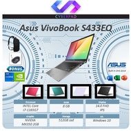 Asus Vivobook S433EQ MX350 2GB i7 1165G7 8GB 512ssd 14.0 FHD W10+OHS