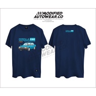 Corolla GL E80 modified autowear premium t-shirt men's long hoodie t-shirt corolla GL men's clothes