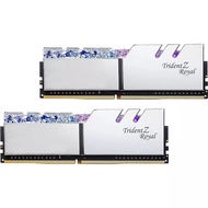 G.SKILL Trident Z Royal - [ 32GB (2x16GB) ] 3600MHz DDR4 CL18 Dual Memory Kit  [SILVER / GOLD]
