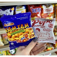 [Small Pack] 18g snacks Halal Snek Ku Mimi /TamTam/Popo Muruku Ikan/ Tam Tam Crab Flavour Mimi Prawn / Keropok