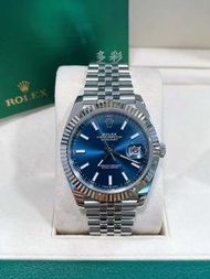 👑[現貨]🔥🔥Rolex Datejust 勞力士日誌系列 126334 藍面條刻 表徑41mm 自動機械 淨表 rolex/rolex submariner/rolex daytona/rolex 