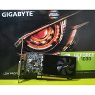การ์ดจอ Gigabyte รุ่น Nvidia GeForce GT 1030 2GB DDR5 (no box)  (สินค้ามือสอง ไม่มีกล่อง) As the Pic