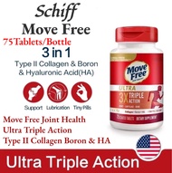 Schiff Move Free Joint Health Ultra Triple Action 75 Tablets Joint Health เสริมสุขภาพข้อกระดูกอ่อนแล
