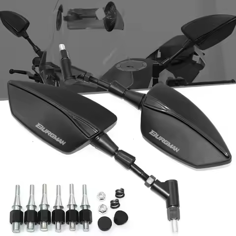Fit For BURGMAN AN125 AN250 AN400 AN650 AN 650 Burgman 400 650 125 200 Motorcycle Rearview Mirror