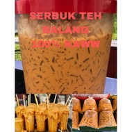 serbuk teh tarik air balang kaw murah khas untuk peniaga teh ais balang