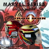 KTKVOA03 HELMET KYT VENOM IRON MAN KYT HELMET DOUBLE VISOR