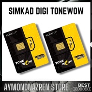 [FREE SIMKAD] SIMKAD DIGI TONEWOW TONE WOW UNLIMITED DATA INTERNET CALL