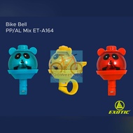 Bel Sepeda Motif Panda Taiwan Kubah Exotic Alloy ET-A164 Anak BMX Lipat Mini | High Quality