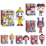 New FUNKO POP The Amazing Digital Circus Figure Cartoon Toys Theater Rabbit PVC Action Figure Collection Children Christmas Gift