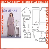 Drawing on A0 paper code 998 - women's temple set