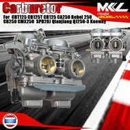 Motorcycle Carburetor Carb For  CBT125 CB125T CB125 CA250 Rebel 250 CB250 CMX250  SPD26J Qianjiang Q