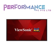 ViewSonic CDE4320 43 Inch 4K UHD Wireless Presentation Display with Integrated Quad Core Processor, 24/7 Operation Rating 16GB Storage Screen Sharing RJ45 or Wi-Fi HDMI DVI VGA, No Base Stand, Black (3 YEARS WARRANTY BY KAIRA TECHOLOGY PTE LTD)