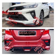 PERODUA BEZZA 2020 CAR BODYKIT DRIVE 68/D68/DRIVE68 WITH EMBLEM FRONT SKRIT LIP REAR SKIRT LIP HIGH QUALITY ABS MATERIAL