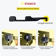 NEW STARCO 2 IN 1 FOLDABLE LAPTOP STAND HOLDER HP TABLET STAND MEJA