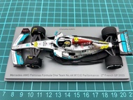 Brand New SPARK F1 Car Model 1/43 2022 W13 Hamilton French Asian Army 300 Shots