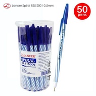 ปากกา lancer  ปากกาเเลนเซอร์ 12 ด้าม และขนาด 50 ด้าม  ปากกา 0.5  มม. ปากกา