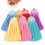 Kitchen Hand Towel, Super Absorbent Hanging Kitchen Dish Towel