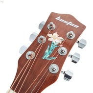 MXBEAUTY Guitar Head Sticker, Novelty PVC Guitar Panel Sticker, Folk Electric Guitar Inlay Personali