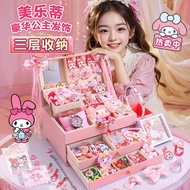 Headdress Jewelry Cartoon Jewelry Girl Accessories Set Cute Melody Combination Girl Hairpin Hair Rin