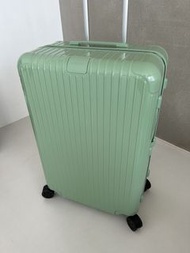 RIMOWA Essential Check In M size 26" mint Limited Edition in Light Green