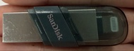 SanDisk Ixpand 128G手指Iphone iPad 電腦專用USB 已認證 Lightning USB