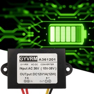 AC36V to DC12V Plastic AC DC Power Supply Converter Module Adapter