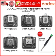 Godox Hot Shoe Replacement Parts V100C V100S V100N V100F V100O Flash Replacement Part