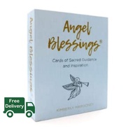 Click ! [ไพ่แท้-พร้อมส่ง]​ Angel Blessings: Cards of Sacred Guidance ไพ่ออราเคิล ยิปซี ทาโร่ ทาโรต์ 
