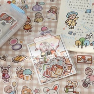 My Girly Planet Flake Deco Stickers Set - Cute Stickers