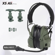 GEN 6 ชุดหูฟังยุทธวิธี 2-in-1 ชุดหูฟังลดเสียงรบกวนสําหรับการล่าสัตว์และการถ่ายภาพใช้งานร่วมกับ OPS C