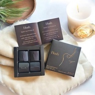 Hush Dark Chocolate - 1 Box contains 4 Pcs, Intimate Strengthener, Safe for Couples