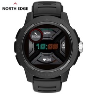 Smartwatch North Edge Mars 2 Digital Sports Watch Mens Heart Dual Multifunction Barometer