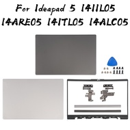 NEW For Lenovo Ideapad 5-14ALC05 14IIL05 14ARE05 14ITL05 LCD Back Cover/Bezel/Hinges Parts Replace