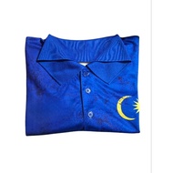 Tempahan baju pendek jersi kain jenis mikrofiber - untuk seorang sahaja.