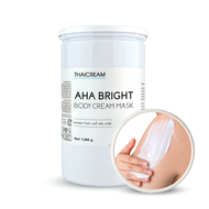 ไทยครีม 1กิโล มาร์คผิว ครีมพอกผิว สีขาว aha mask cream spa สปามาร์ค thaicream aha bright body mask c