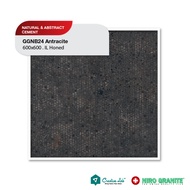 NIRO GRANITE TILES NATURAL & ABSTRACT CEMENT GNB24 | 600x600mm IL HONED 1pc