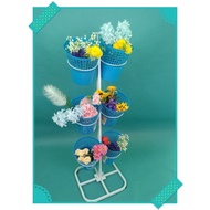 Flower Stand with bucket/ Flower Rack with bucket/ Rak Bunga