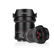 7artisans 9mm F5.6 フルフレーム 132°広角レンズ 歪みほぼゼロ、最小焦点距離0.2m、Sony A7シリーズ A7R A75 A7SII A9 A7C A1などに対応 ブラック