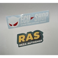 Ecu shop cutting stickers