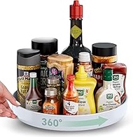 CTIME 11.8” Lazy Susan Organizer Turntable for Cabinet, Pantry Organization and Storage, Kitchen, Fr
