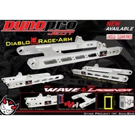 DynoPro Swing Arm W125/SRL 110/SRL 115/Wave 125 Dyno Pro Diablo Race Arm Lagenda/W125 With Swing Arm