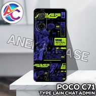 AC30/Case poco C71/ MEN'S Motif poco C71/casing poco C71/silicone poco C71