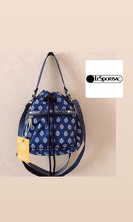 預訂 款lesportsac x 法國olivades 索繩 民族風 水桶包 斜咩袋