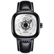 Square Fashion Watch Mens Watch Hollow Steel Band Square Big Dial Watch
