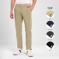 EDWIN JEANS - Men's Slim Fit Chinos Long Pants FERANDO Collection Men's Selvedge Accent Chino Pants