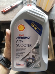 Oli Motor Matic Shell Advance Ultra City Scooter Oil 10W-30 Dan 10W-40