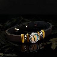 美國貓眼皮手帶 ( Cateye Leather Bracelet E-4 )