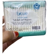 EXCUE COTTON Swab 100% Cotton 80 Swabs
